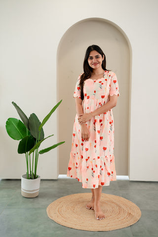 LOVE ROSE | MATERNITY MAXI ANKLE LENGTH
