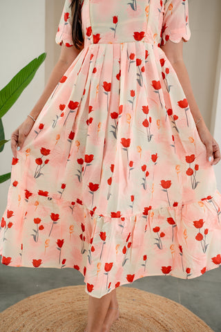 LOVE ROSE | MATERNITY MAXI ANKLE LENGTH