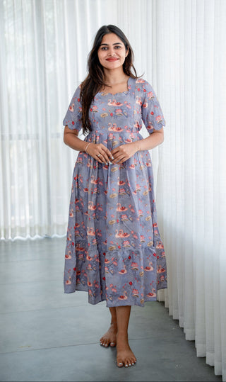 SWAN & LOTUS | MATERNITY MAXI ANKLE LENGTH