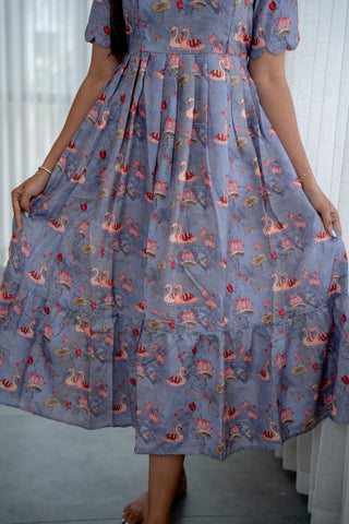 SWAN & LOTUS | MATERNITY MAXI ANKLE LENGTH
