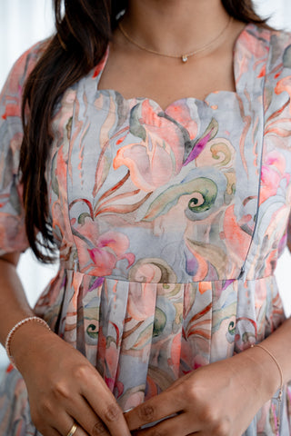 ARTISTIC GAZANIA | MATERNITY MAXI ANKLE LENGTH