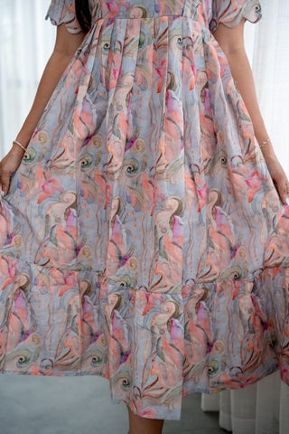 ARTISTIC GAZANIA | MATERNITY MAXI ANKLE LENGTH