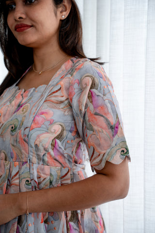 ARTISTIC GAZANIA | MATERNITY MAXI ANKLE LENGTH