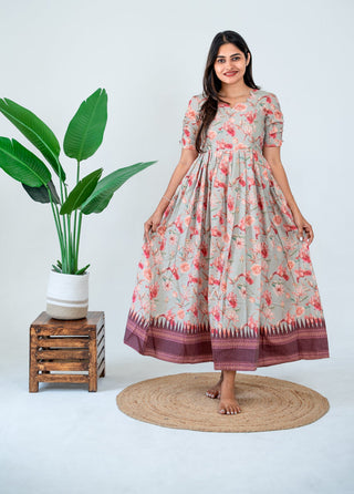 HEM MOTIF | MATERNITY MAXI FULL LENGTH