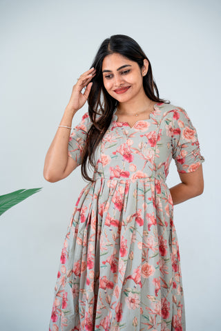 HEM MOTIF | MATERNITY MAXI FULL LENGTH