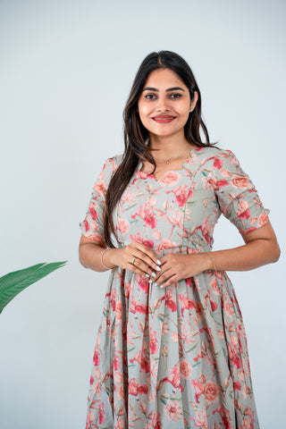 HEM MOTIF | MATERNITY MAXI FULL LENGTH