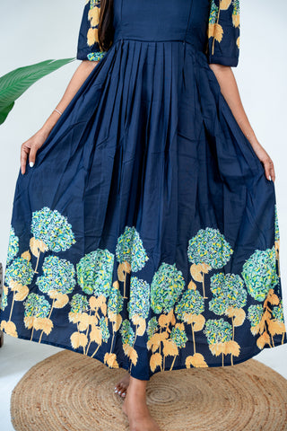 HYDRANGEA MEADOW | MATERNITY MAXI FULL LENGTH