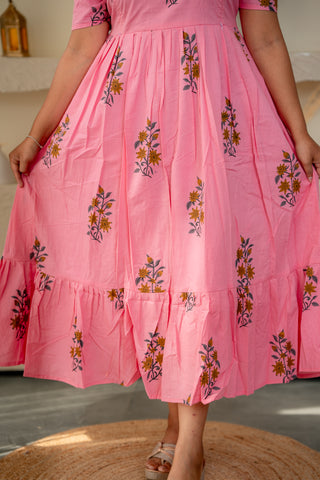 FLORA FLOUNCE | MATERNITY COTTON MAXI ANKLE LENGTH