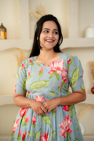 LOTUS | MATERNITY COTTON MAXI ANKLE LENGTH