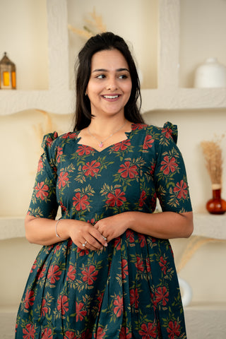 MARIGOLD MUSE | MATERNITY COTTON MAXI ANKLE LENGTH