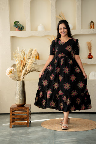 CHAKRA | MATERNITY COTTON MAXI ANKLE LENGTH
