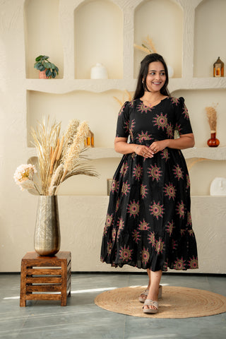 CHAKRA | MATERNITY COTTON MAXI ANKLE LENGTH