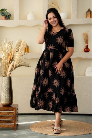 CHAKRA | MATERNITY COTTON MAXI ANKLE LENGTH