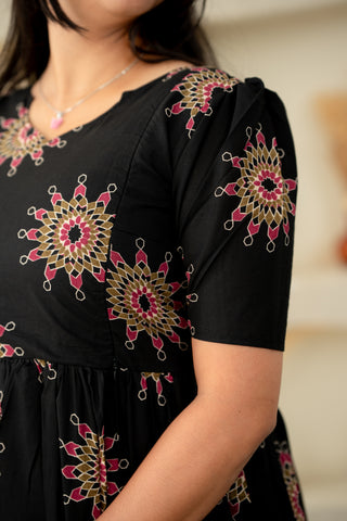 CHAKRA | MATERNITY COTTON MAXI ANKLE LENGTH