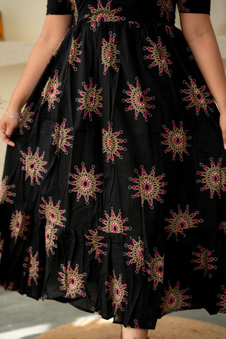 CHAKRA | MATERNITY COTTON MAXI ANKLE LENGTH