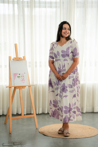 MISTY LOVE | MATERNITY COTTON MAXI FULL LENGTH