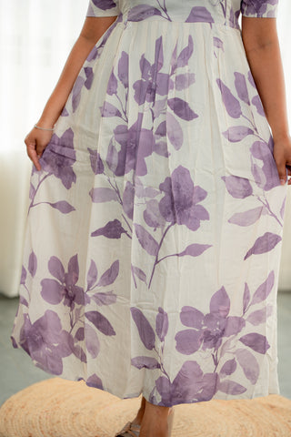 MISTY LOVE | MATERNITY COTTON MAXI FULL LENGTH