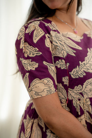 HAIL GRACE | MATERNITY COTTON MAXI ANKLE LENGTH
