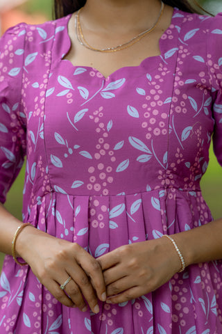 CLUSTER FLORA | MATERNITY MAXI ANKLE LENGTH