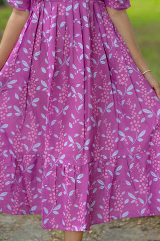 CLUSTER FLORA | MATERNITY MAXI ANKLE LENGTH