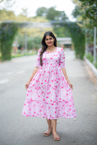 BLUSHING LILY | MATERNITY MAXI ANKLE LENGTH