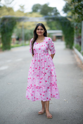 BLUSHING LILY | MATERNITY MAXI ANKLE LENGTH