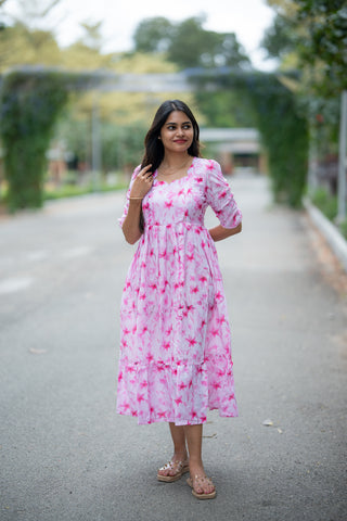 BLUSHING LILY | MATERNITY MAXI ANKLE LENGTH