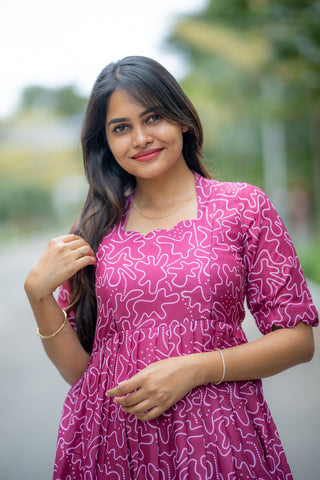 DOODLE | MATERNITY MAXI ANKLE LENGTH