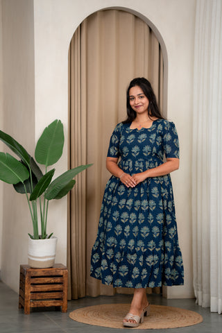 BOHO | MATERNITY COTTON MAXI ANKLE LENGTH
