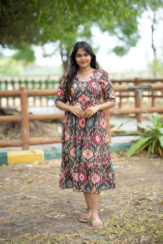 HERITAGE KALEIDOSCOPE | MATERNITY MAXI ANKLE LENGTH