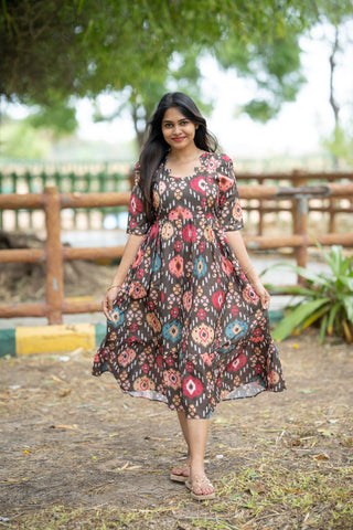 HERITAGE KALEIDOSCOPE | MATERNITY MAXI ANKLE LENGTH
