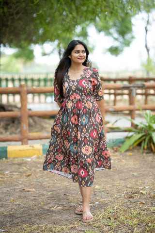 HERITAGE KALEIDOSCOPE | MATERNITY MAXI ANKLE LENGTH