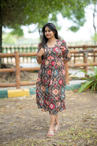 HERITAGE KALEIDOSCOPE | MATERNITY MAXI ANKLE LENGTH