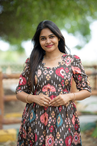 HERITAGE KALEIDOSCOPE | MATERNITY MAXI ANKLE LENGTH