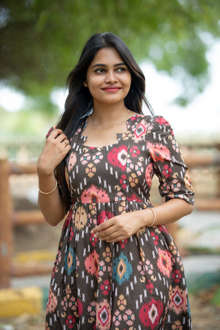 HERITAGE KALEIDOSCOPE | MATERNITY MAXI ANKLE LENGTH