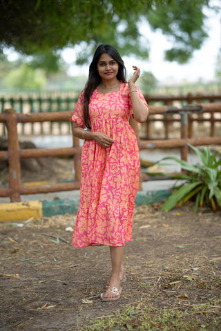 BLOOMY DALE | MATERNITY MAXI ANKLE LENGTH