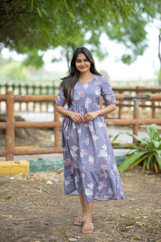 POPPIES FEATHER | MATERNITY MAXI ANKLE LENGTH