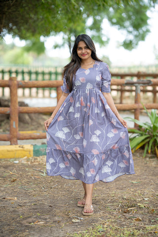POPPIES FEATHER | MATERNITY MAXI ANKLE LENGTH
