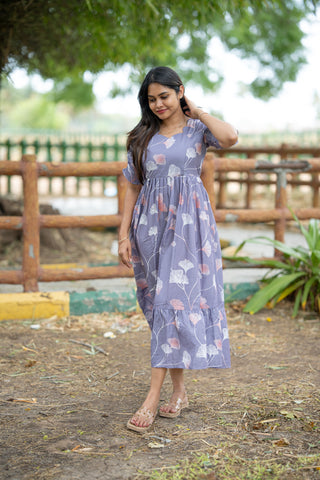 POPPIES FEATHER | MATERNITY MAXI ANKLE LENGTH
