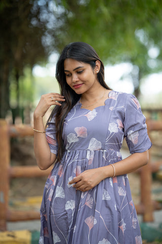 POPPIES FEATHER | MATERNITY MAXI ANKLE LENGTH