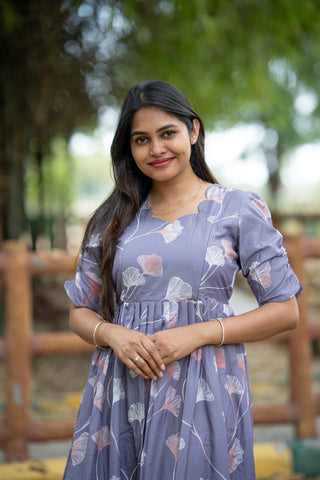 POPPIES FEATHER | MATERNITY MAXI ANKLE LENGTH
