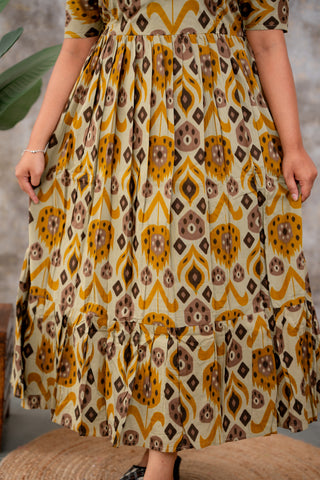 TRELIS | MATERNITY COTTON MAXI FULL LENGTH