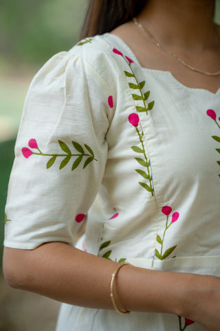 VANILLA BLOOM | MATERNITY KURTI SET