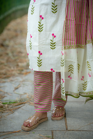 VANILLA BLOOM | MATERNITY KURTI SET