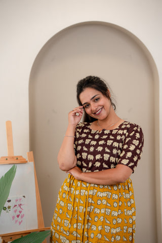 DUAL JUMBO | MATERNITY COTTON MAXI FULL LENGTH