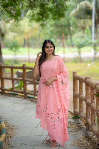BLUSH WHISPER | MATERNITY KURTI SET