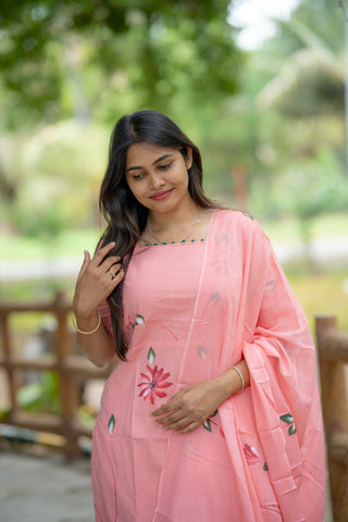 BLUSH WHISPER | MATERNITY KURTI SET