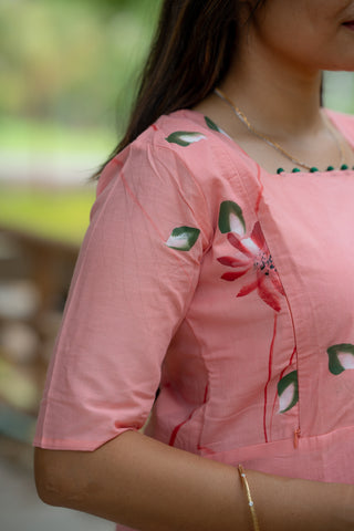 BLUSH WHISPER | MATERNITY KURTI SET