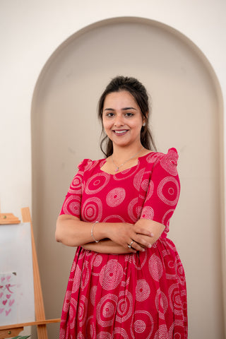 CIRCLE | MATERNITY COTTON MAXI ANKLE LENGTH