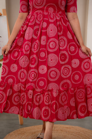 CIRCLE | MATERNITY COTTON MAXI ANKLE LENGTH